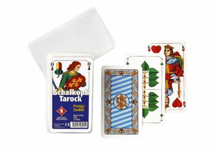 Mazzo di carte Schafkopf Tarock semi franconi