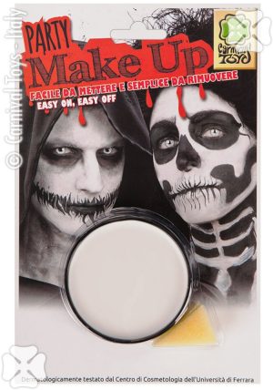 Vasetto fondotinta color bianco Teschio 10gr