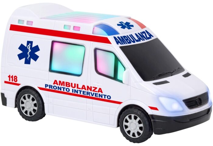 Globo - Ambulanza con movimento mistero luci e suoni 24 cm