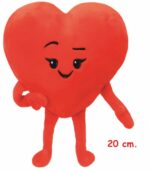 Peluche Heart TY Emoji 20cm.