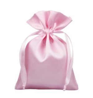 Confezione da 10 Buste satinate BAGS Rosa 12x17cm