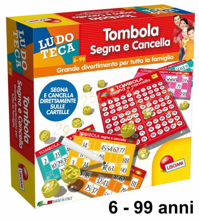 Tombola Segna E Cancella 48 Cartelle LISCIANI