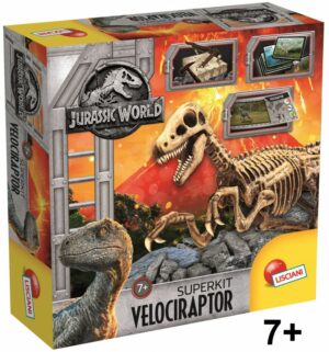 Jurassic World Super Kit Velociraptor LISCIANI