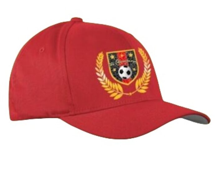 Cappellino sportivo squadra rossonera