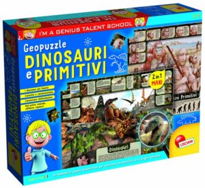 I'm A Genius Geopuzzle Dinosauri E Primitivi LISCIANI