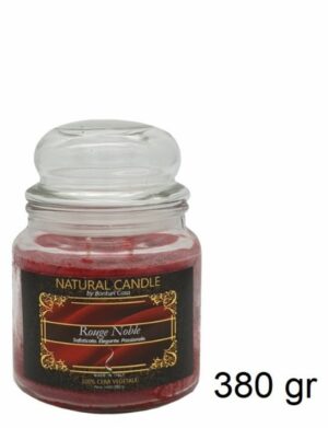 Candela Profumata NATURE CANDLE 380 gr Fragranza Rouge Noble