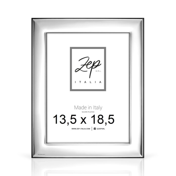 Cornice portafoto modello PIENZA in silver 13,5x18,5 cm