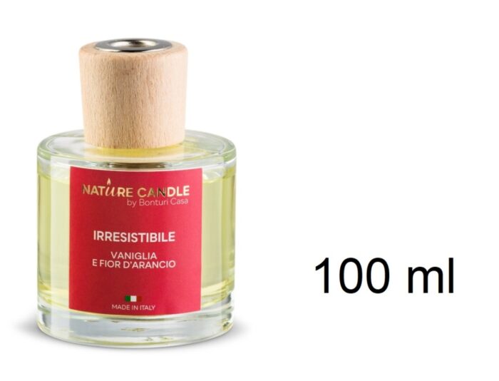 Profumatore D'ambiente NATURE CANDLE Linea Leie' 100 ml Fragranza Irresistibile