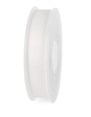 rocchetto in tessuto GROS GRAIN alto 25 millimetri e lungo 25 metri colore BIANCO