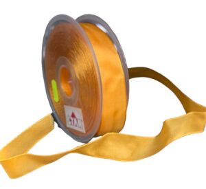 rondella in Tessuto Taffetà animato 25 mm x 25 metri colore ARANCIO