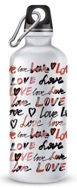 Borraccia termica con scritta love