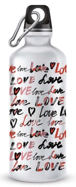 Borraccia termica con scritta love