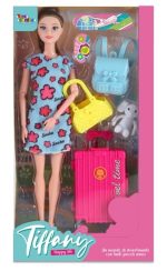 Bambola Tiffany con accessori viaggio