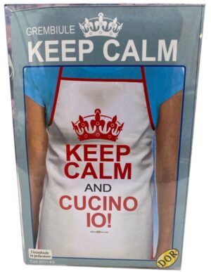 Grembiule Keep Calm and Cucino io!