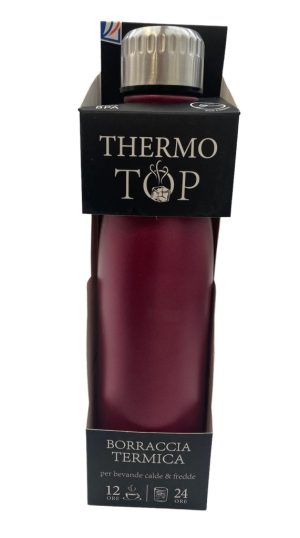 Borraccia termica da 500 ml color Bordeaux