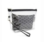 NAVIGARE - Set 2 pochette coordinate nero