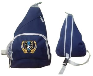 Zainetto monospalla NERO AZZURRO