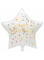 Pallone Mylar STELLA happy birthday diametro 45 cm