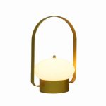 Lampada da tavolo led 22cm gold