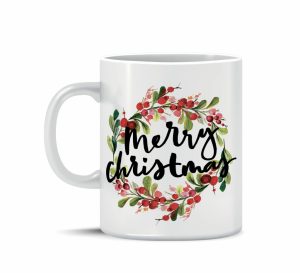 MARPIMAR Tazza Natale ghirlanda