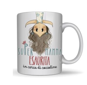 CROMO Tazza Bubina mamma esaurita