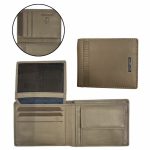 Portafoglio da uomo LANCETTI acacia in vera pelle Rfid con 11 portatessere e portamonete